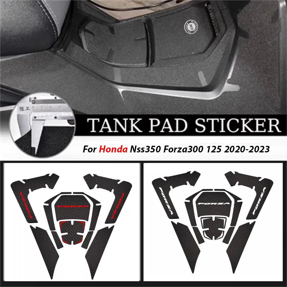 

Мотоциклетная противоскользящая накладка на топливный бак, защитная наклейка для HONDA FORZA250 NSS 350 Forza 350 2020-2023, аксессуары