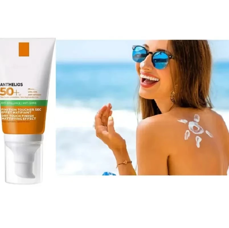 Anthelios Sunscreen SPF50+ Anti-Shine Gel-Creme Sunscreen Sun Protection Cream Sunblock Sunscreen 50ML