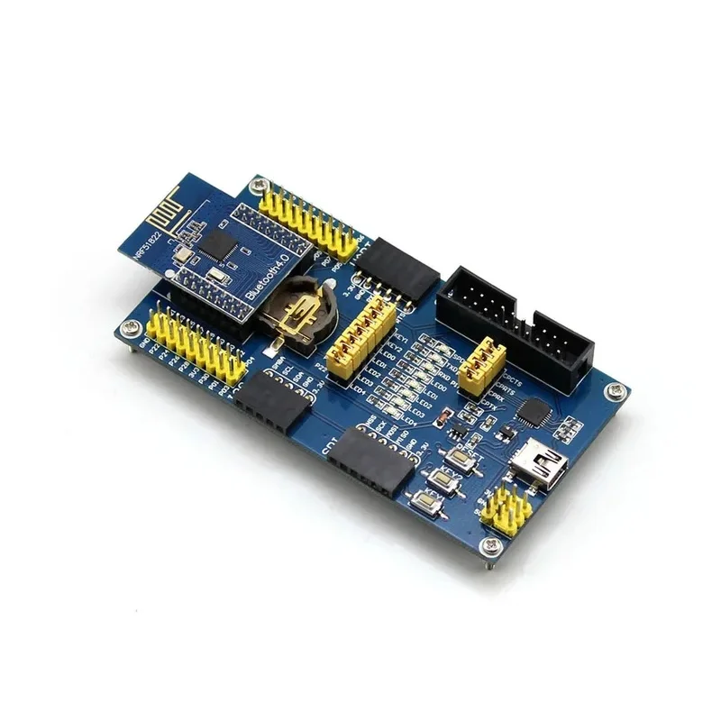 Waveshare nRF51822 Core Board, BLE 4.0 Bluetooth Low Energy 2.4G Wireless Module, Onboard nRF51822 SoC for IoT Projects