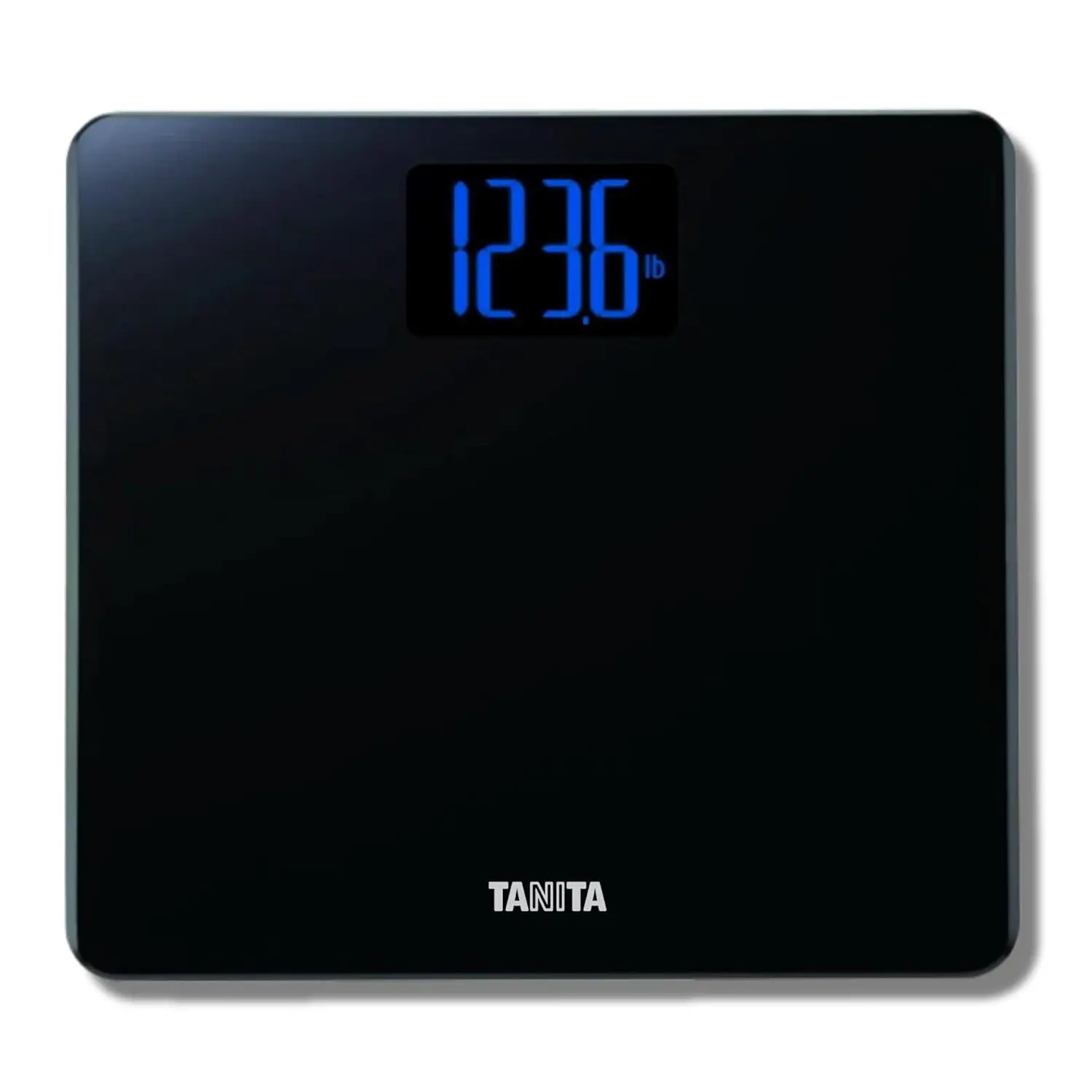 

Digital Weight Scale with 440 lbs Capacity, Step-On Operation, Blue Backlit LCD Display, and 8mm Tempered Glass