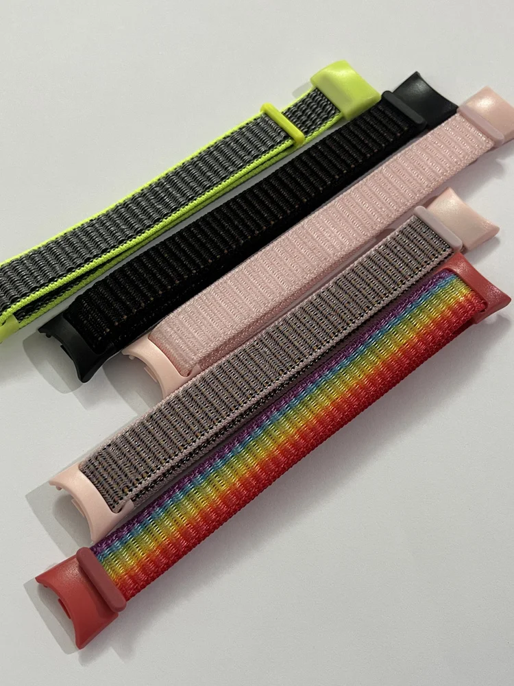 Armband für Mi Band 10 9 8 Sport Nylon Komfortables Atmungsaktives Armband Uhrenband für Xiaomi Mi Band 10 9 Zubehör