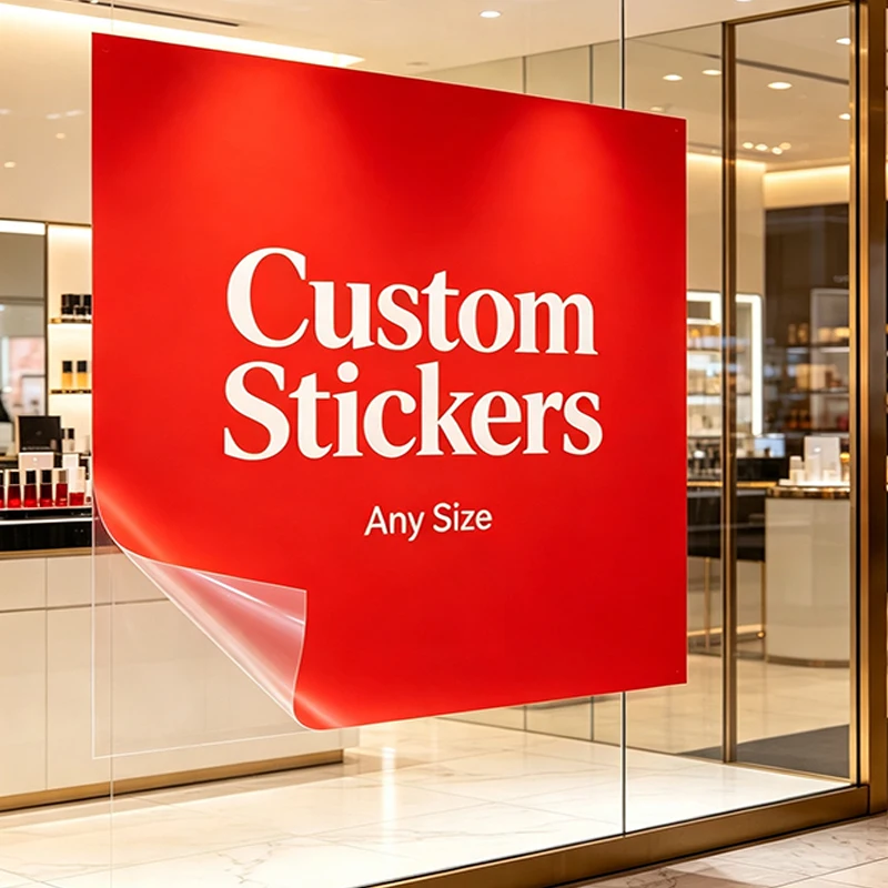 Any Size 100cm Custom Sticker For Hotel School Homestay Decoration Staircase step sticker Travel Group Commercial Promotion