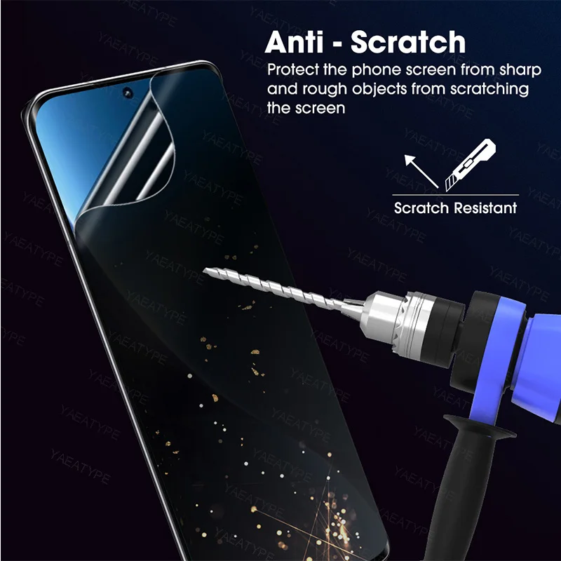 Privacy Hydrogel Film For Motorola Moto G G13 G14 G23 G53  G72 G82 G54 G73 G84 G22 G32 G42 G52 G62 G71 Anti-Spy Screen Protector