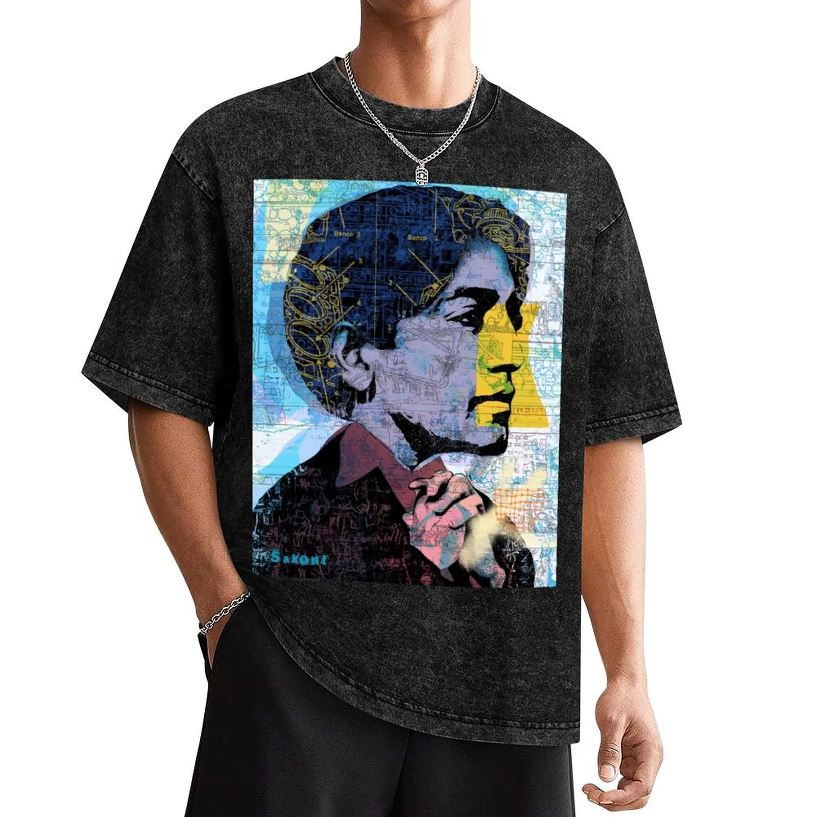 my favorite/Jiddu Krishnamurti T-Shirt Short sleeve tee blanks fitted t shirts for men