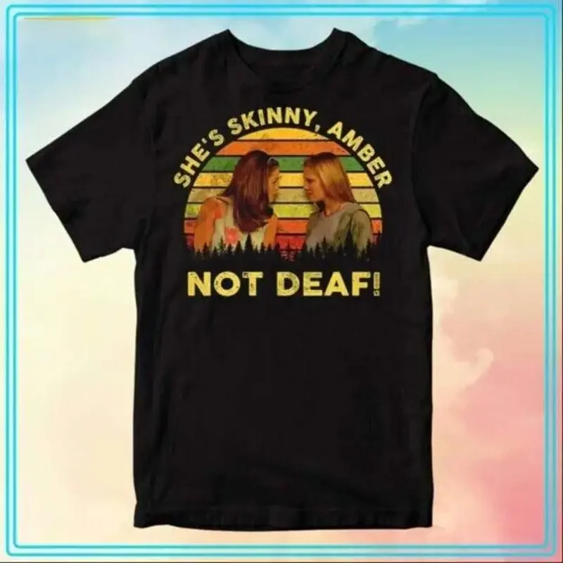 Vinatge Rebecca Ann Leeman Shes Skinny Not Deaf Movie T Shirt Size S 4Xl