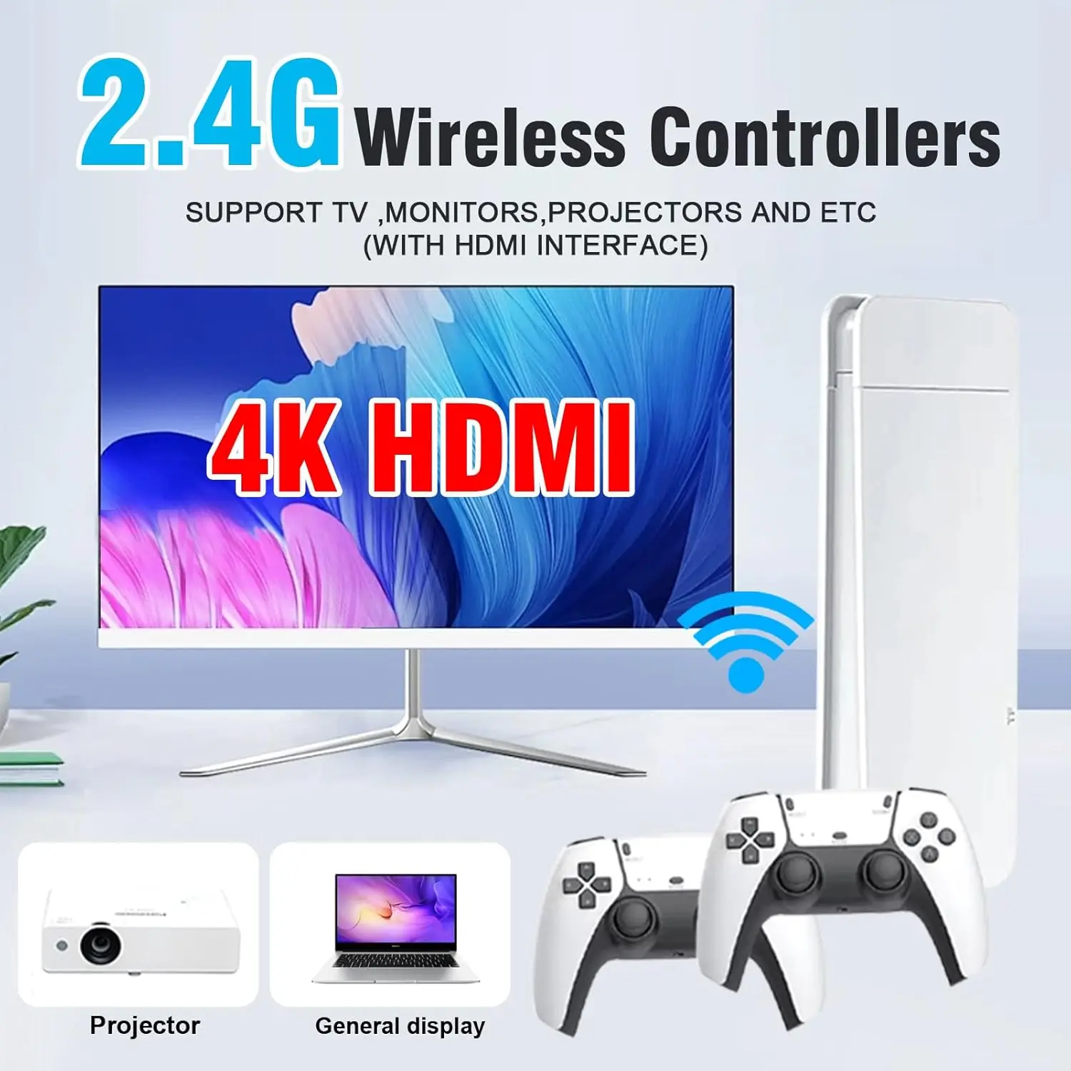 M15 ريترو لعبة وحدة التحكم وحدة تحكم لاسلكية التوصيل وإخراج 4K وتشغيل لعبة فيديو وحدة التحكم مع 20000 + ألعاب ممر لعبة وحدة التحكم