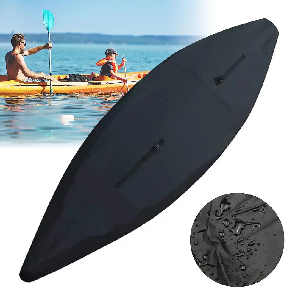 

Kayak Covers For Outdoor Storage Canoe Boat Waterproof UV Resistant Dust Kayak Boat Canoe Storage Cover V1I3