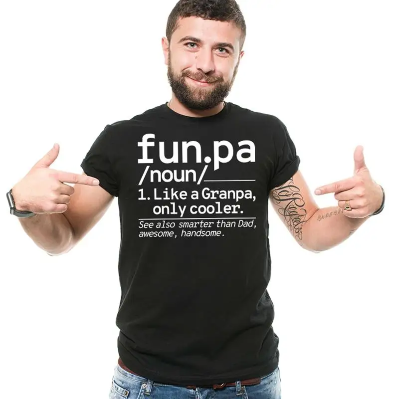 Mens Funpa Shirt Funny Grandpa Tee Awesome Handsome Grandpa Shirt Grandpa Gifts