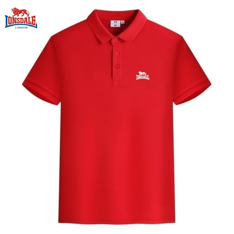 Summer men's high-quality short sleeved polo shirt new fashionable, casual, comfortable, cool and breathable top