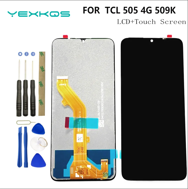 

Original Tested 6.75" For TCL 505 4G T509K LCD Display Screen Touch Panel Digitizer For TCL 505 T509K 4G LCD Sesnor