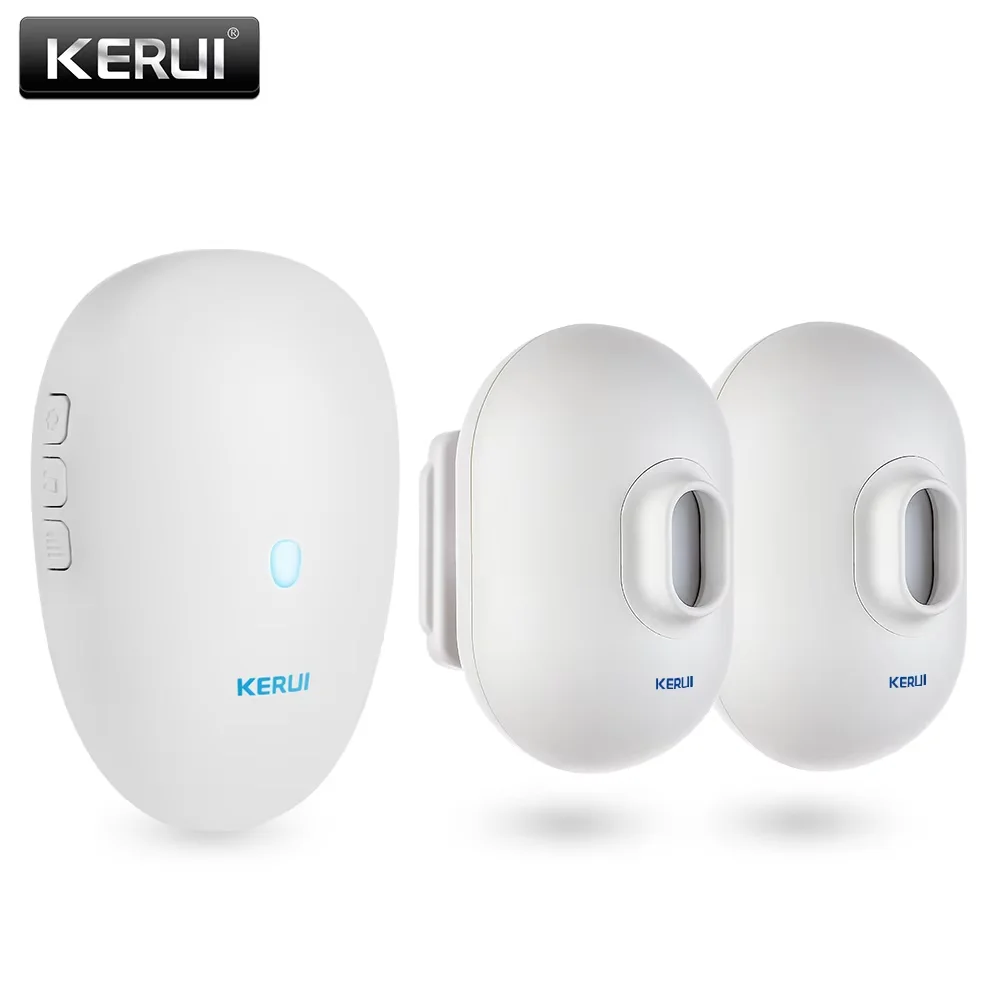 KERUI Driveway Alarm Systems Smart Home Waterproof Motion Sensor Welcome Doorbell Car Garage Security Signal Device For House