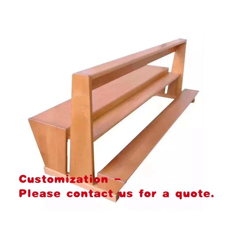 custom.Solid Wood Auditorium Theater Chairs Church School Hotel Living Room Outdoor Modern Design Color Cherry Church Seats