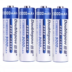 4pcs/lot Original 1.2v 3000mAh AA rechargeable battery Ni-MH rechargeable battery microphone special AA rechargeable battery