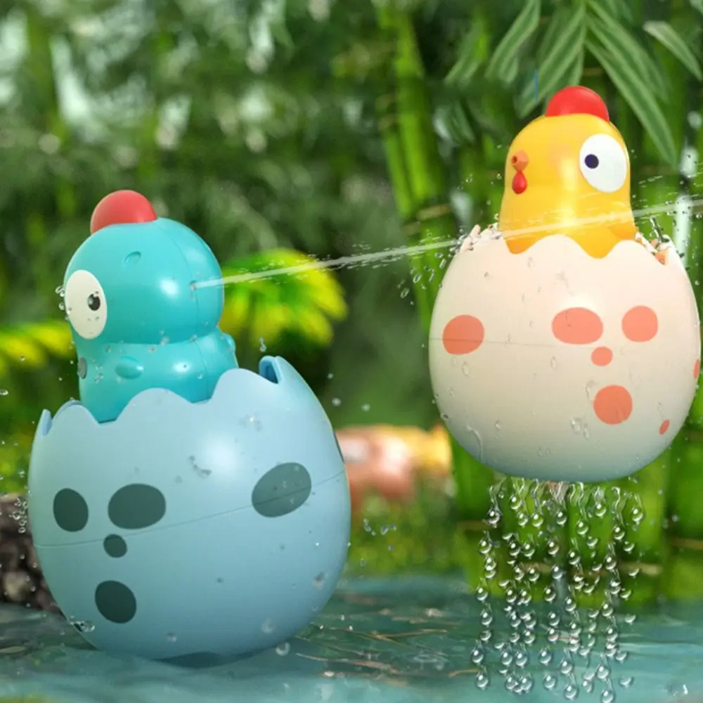 

High Quality Plastic Shower Toys Creative Decompression Dinosaur Eggshells Cute Delicate Water Play Toys Bathtub