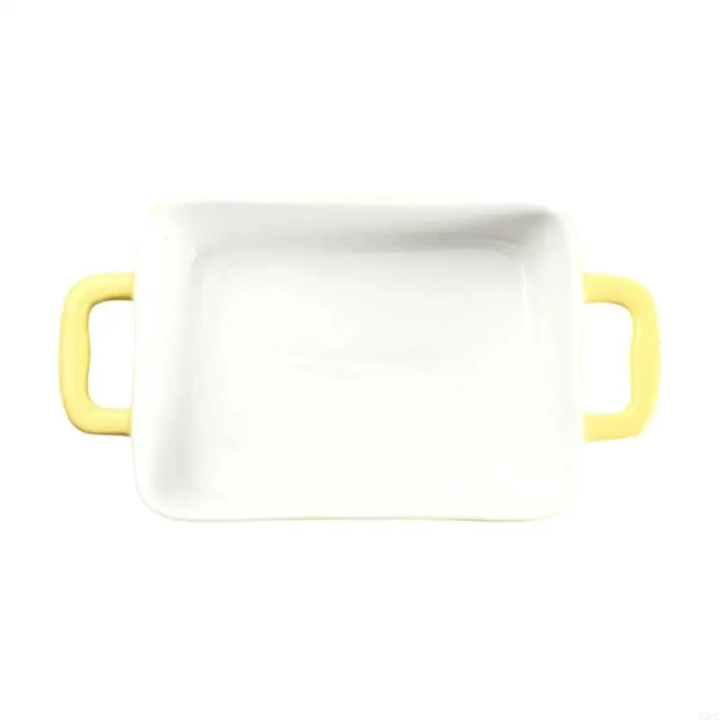 MultiPurpose Ceramic Dish For Microwave Oven Baking And Serving Elegantly X3UC