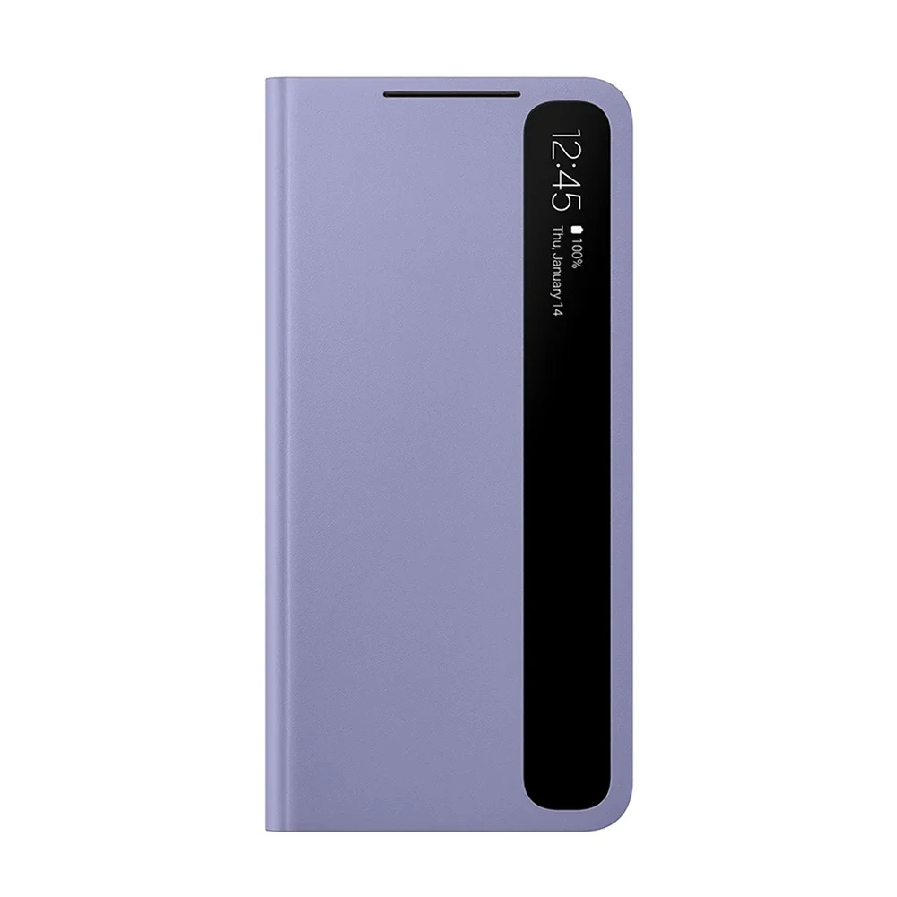 Original Samsung Mirror Cover Clear View Phone Case For SAMSUNG Galaxy S21+ S21 Ultra S-View Flip Cover Intelligent Cases