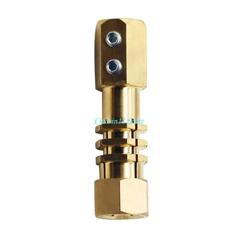 Y1UB Spots Welders Machine Chuck Auto Shop Essential Copper Locking Head For Dent Removal Guns Automotive Repair Tool