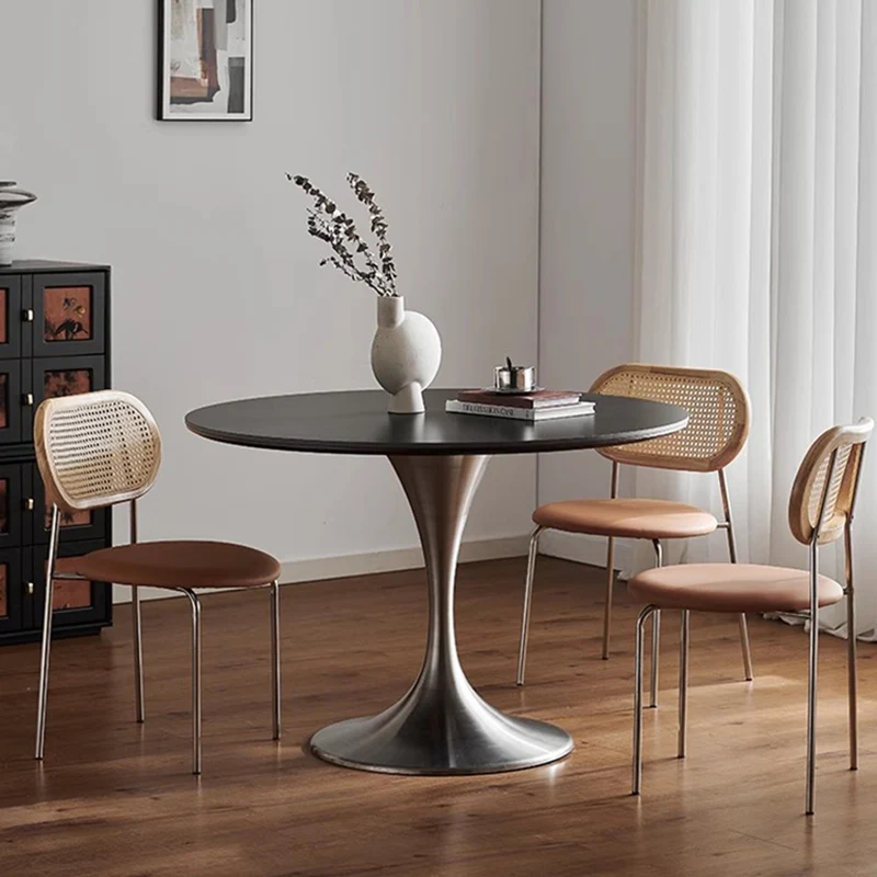 Portable Lounge Dining Table Designer Corner Space Saving Service Dining Table Restaurant Juegos De Comedor Kitchen Furniture
