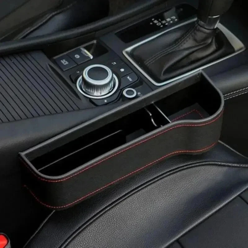 Auto-Sitzspalt-Aufbewahrungsbox, Universeller Organizer für Autositz, Karten-, Handy- und Schlüsselhalter – Detail 6