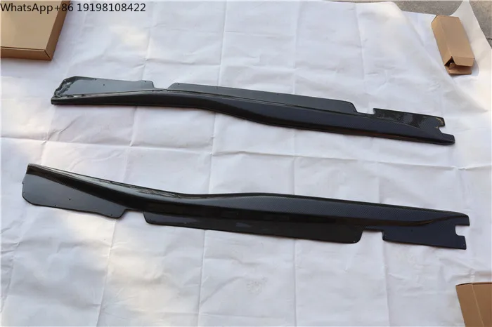 High Level Material Real Carbon C7 Rear Bumper Diffuser Splitter For Corvette C7 2014-17