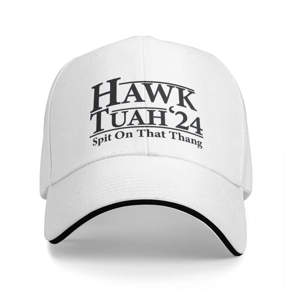 

Hawk Tuah Spit On That Thang 2024 Baseball Cap Merch Retro Casquette Men Women Daily All Seasons Travel Gift