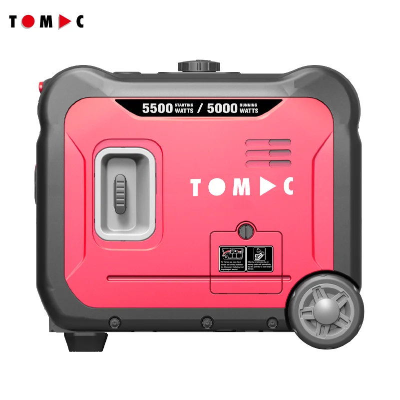 

Tomac Portable 5.5Kw Silent Inverter Gasoline Generator