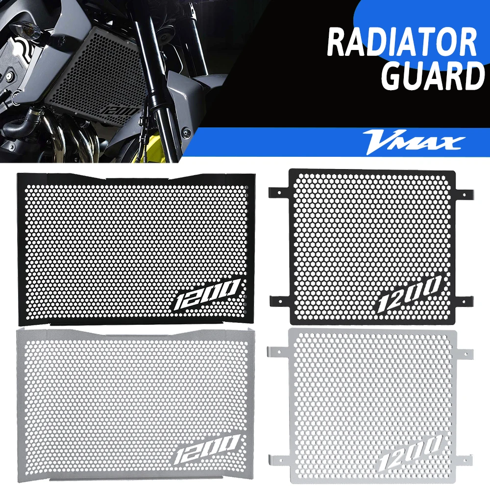 

FOR YAMAHA VMAX V-MAX 1200 1985 - 2007 2006 2005 2004 2003 2002 2001 2000 1999 Radiator Grille Guard Cover Protector Motorcycle