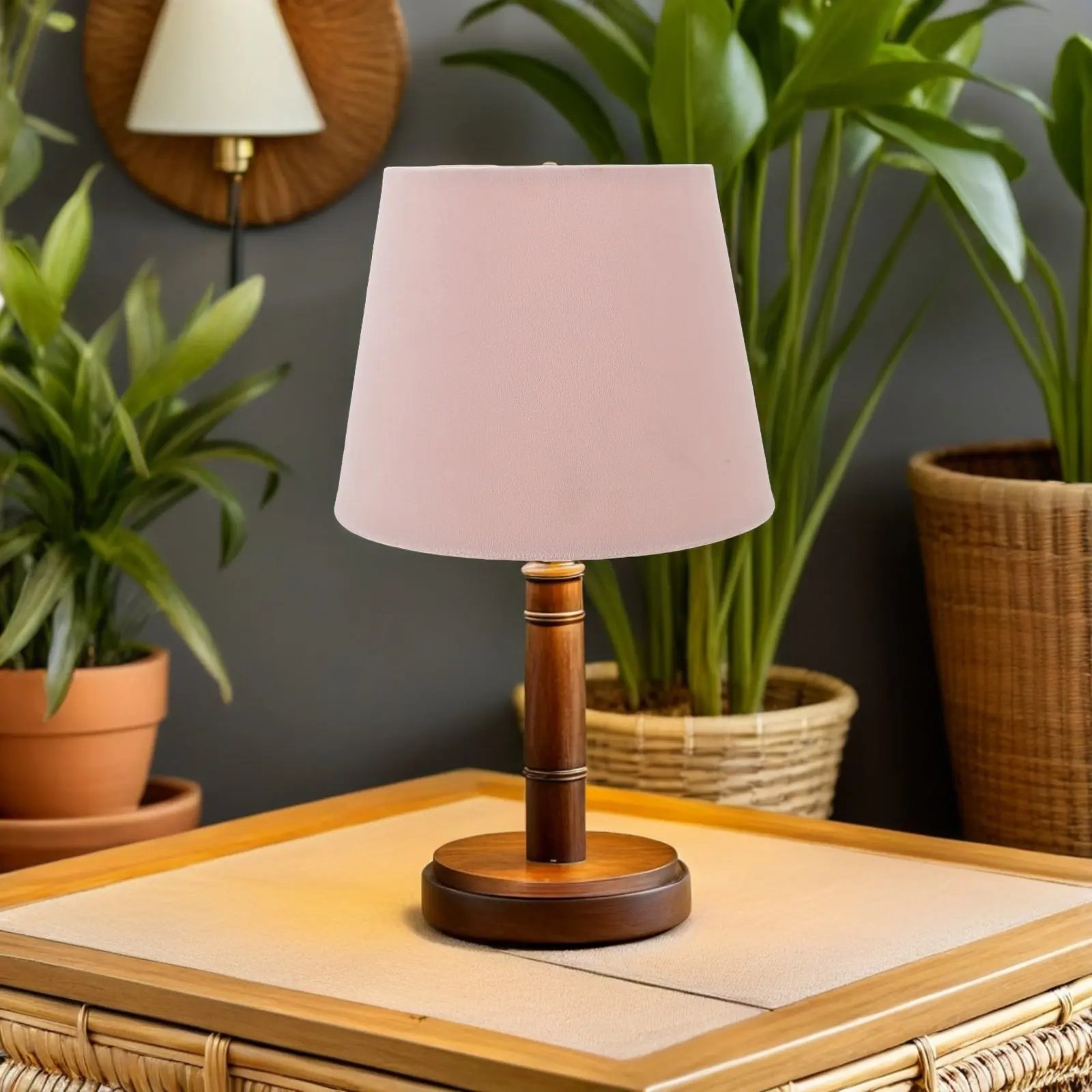 Decorative Fabric Lampshade Cover Soft Light Diffusing Cloth Drum Shade for Bedroom Office Table Lamp Reading Lamp Shade