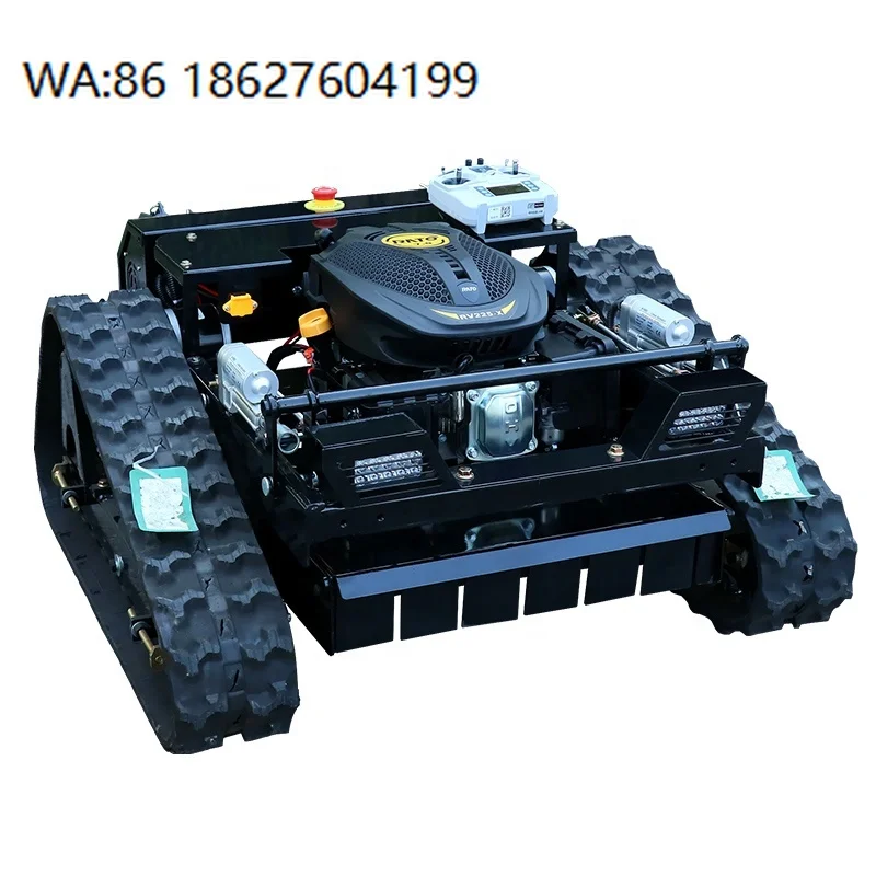 China Factory AWY550 Cheap Price Grass Cutter Remote Control Robotic Lawn Mower Borderless Auto Mowing Long Battery Life