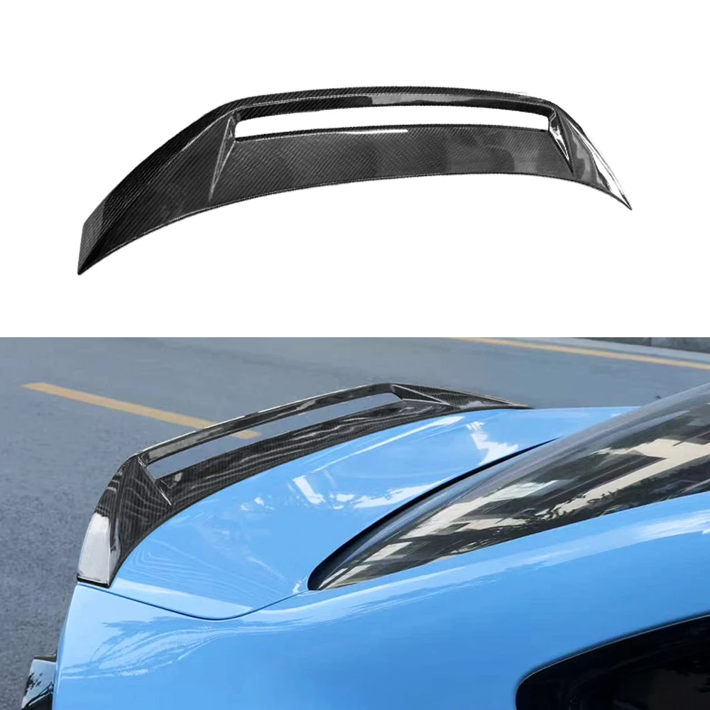 

For BMW G87 M2 Coupe Rear Trunk Spoiler Boot Wing Lip High Polished Dry Carbon Fiber AD V2 Style Fitment Tested 2017-2019