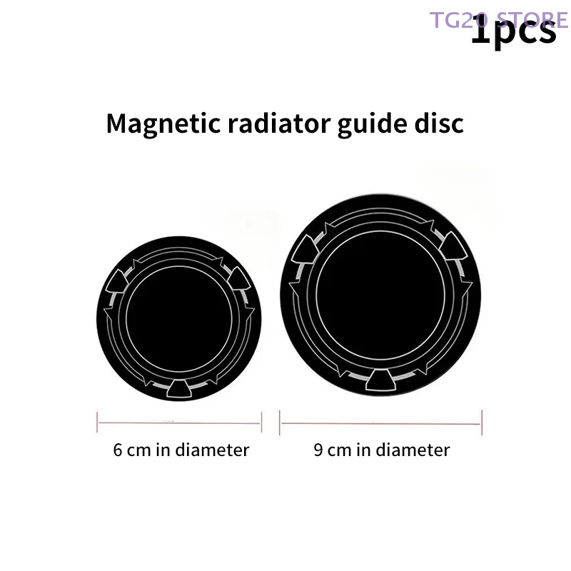 1PCS Metal Radiator Iron Sheet Sticker For IPad / Tablet PC New 9cm Plate Ring For Magsafe Magnetic Car IPad Holder