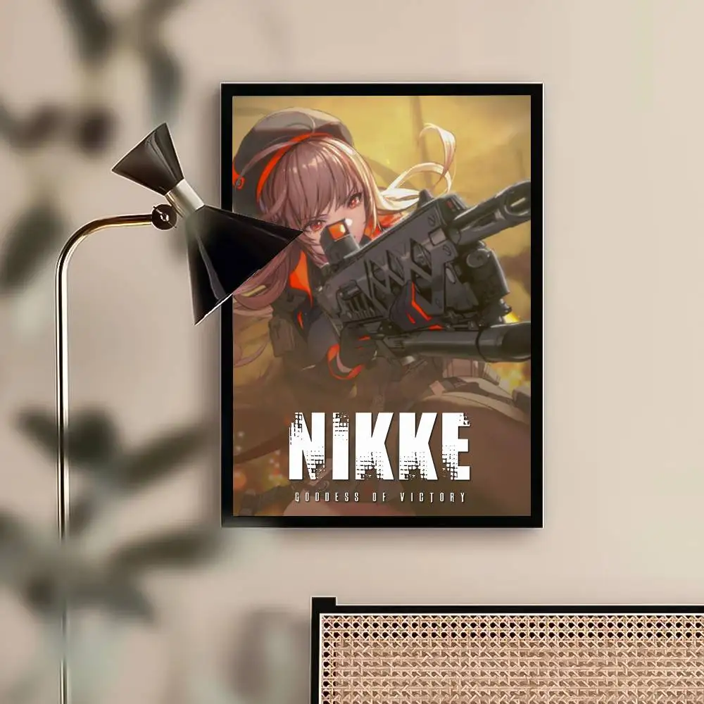ملصق فتاة جميلة G-Goddess of Victory Nikke ملصق عالي الجودة لتزيين جدران غرفة المعيشة ملصقات جدارية جمالية