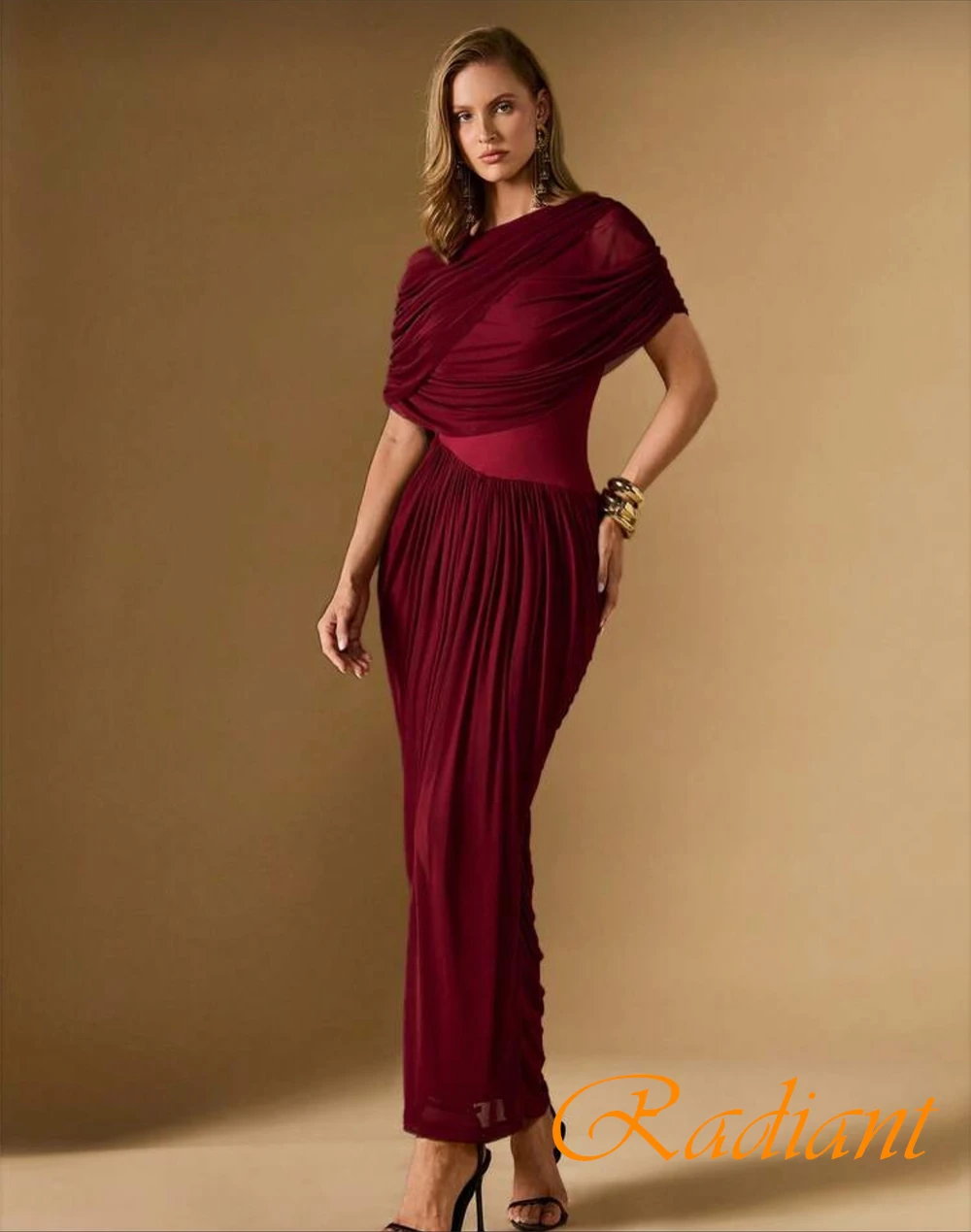 

Велюровое вечернее платье русалки по индивидуальному заказу, элегантные платья для выпускного вечера с короткими рукавами, простые платья с поясом для особых случаев