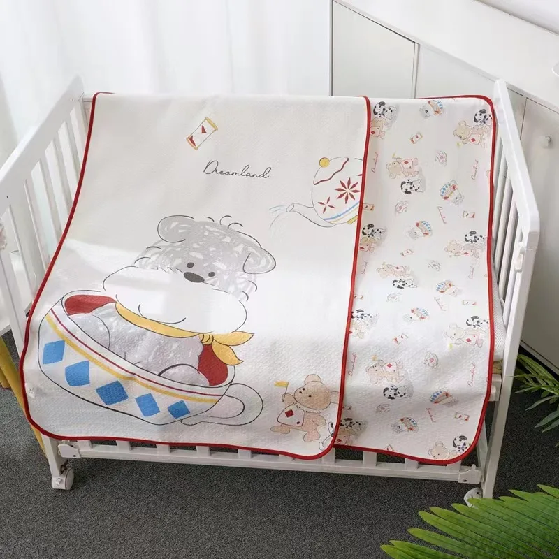 Baby Mattress Protector Waterproof Breathable Washable Cute Cartoon Bed Pad Diaper Mat Urine Proof Cloth Bedding Cover