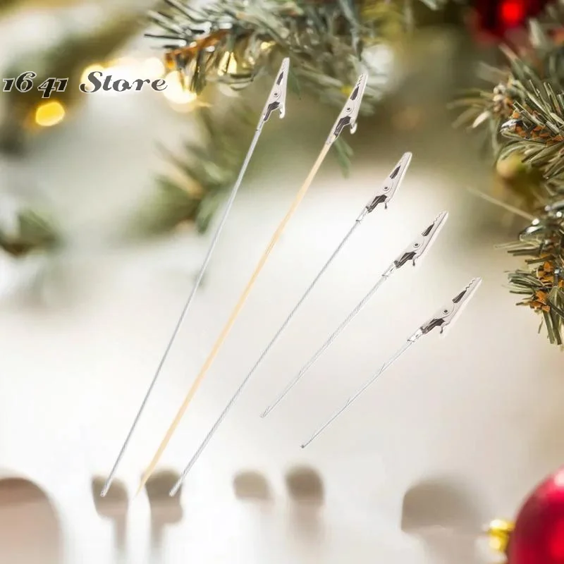 

(НОВИНКА) Подставка-зажим из дерева и металла; Инструмент для покраски моделей аэрографом; Наборы по 10/20/50 шт.