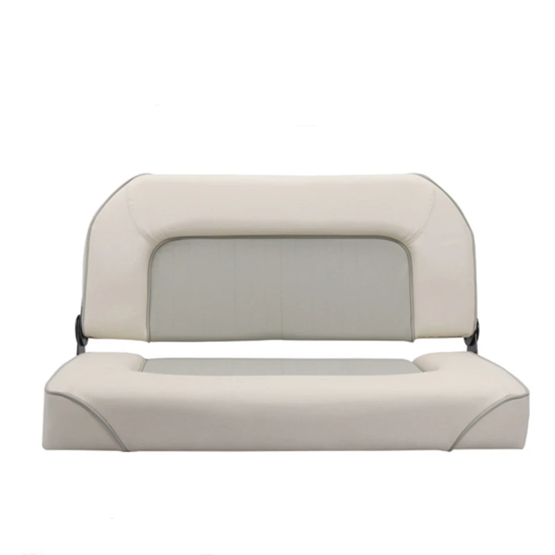

Customizable Marine Double Seat Leather Folding Boat Chair with Ergonomic Design
