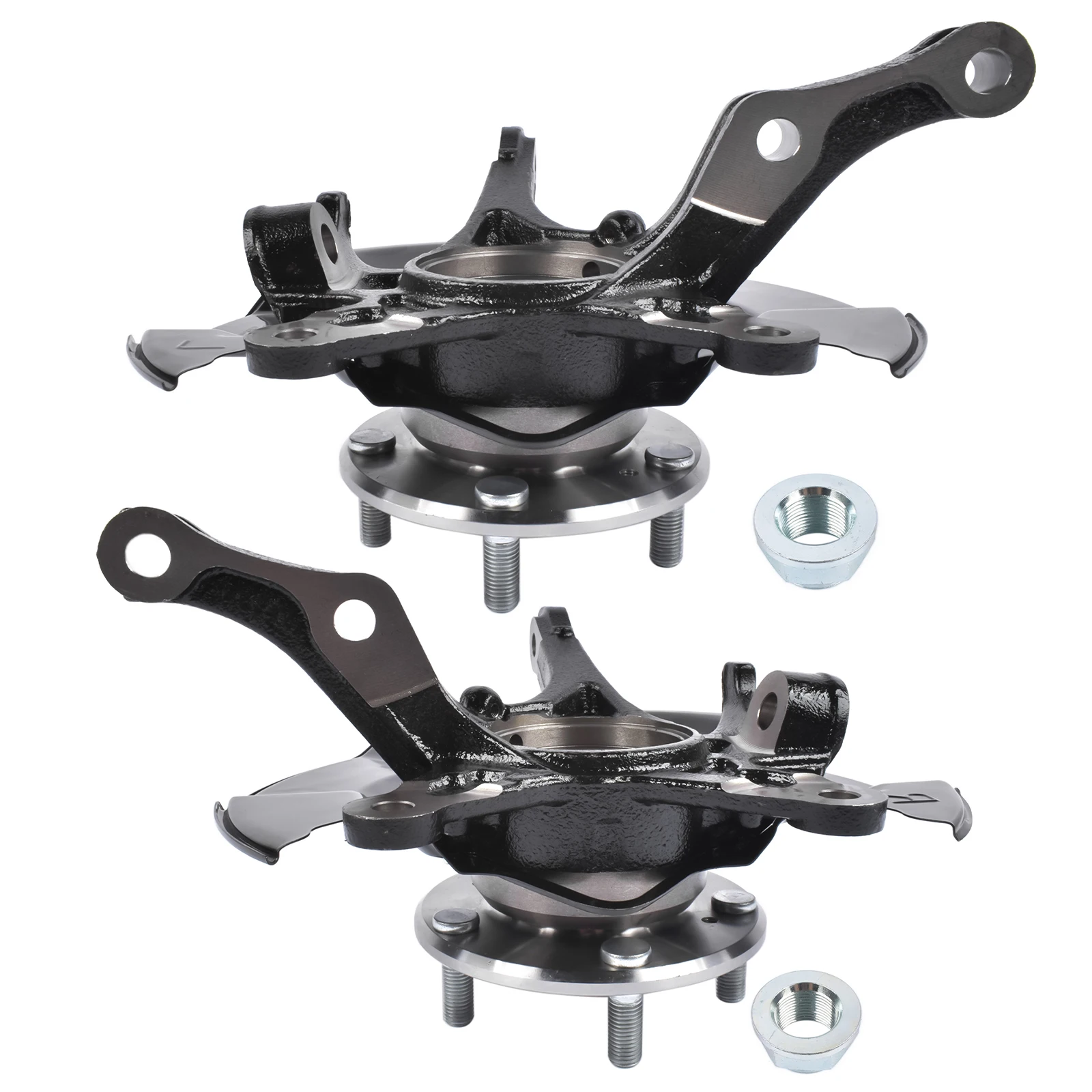 

Front Passenger & Driver Side Steering Knuckle LK097 LK098 for Honda Civic 2012 NEW 51216-TR3-Y00+51211-TR3-Y00