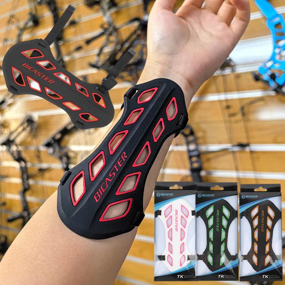 

Archery Arm Guard Protection Flexible Silicone Anti-Slip Adjustable Lightweight for Bow Hunting Target Practice Protect Arm