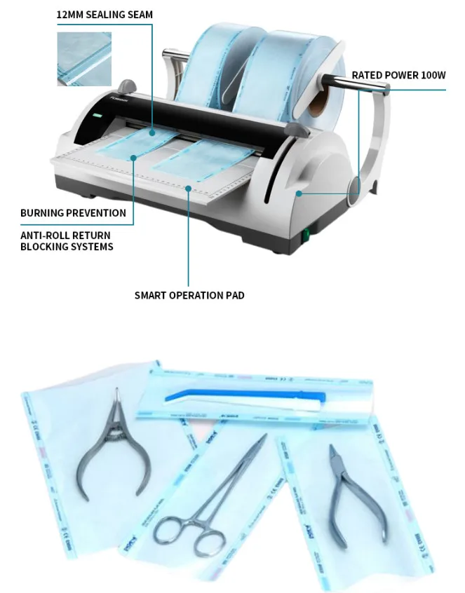 آلة الختم الحراري للأكياس البلاستيكية الطبية من فوموس