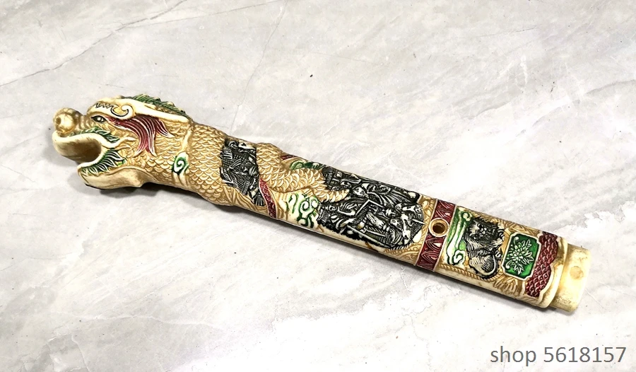30cm Color Resin dragon handle For Japanese katana sword