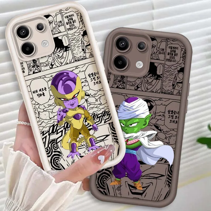

Dragon Ball Frieza‌ Piccolo Phone Case For Xiaomi Mi Poco X3 X4 X5 X6 M4 M5 M5s M6 F4 F5 F6 Pro GT Plus 5G Eye Ladder