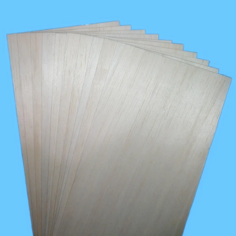 5 pcs 400x100x0.75/1/1.5/2/2.5/3/4/5/6/7/8/9/10mm EXCELLENT QUALITY Model Balsa wood sheets for RC plane boat model DIY