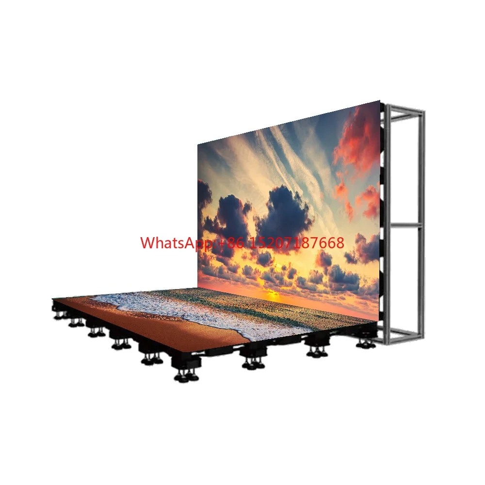 

Low Consumption Interactive Dance Floor Panels P3.91 Led Screen Display Full Color for 3D Immersive Led Video Room