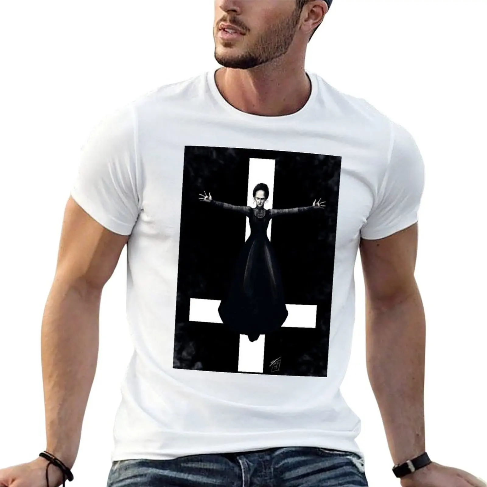 

Vanessa Ives In Control of the Devil T-Shirt man t shirt graphic t shirt man designer t shirts for man pack cotton T-shirt