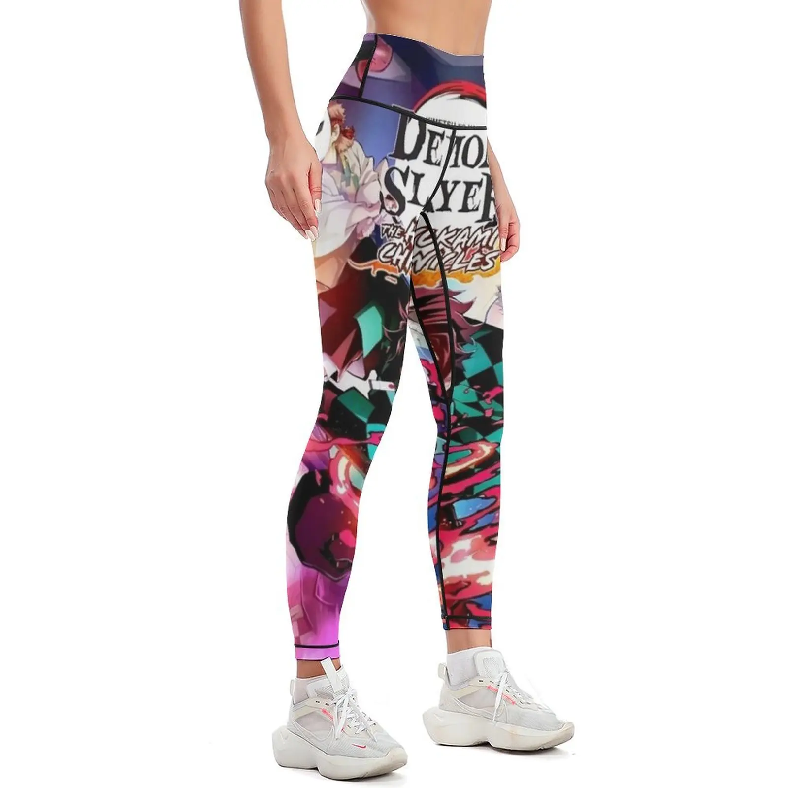 demon poster Leggings sports for gym Training pants sports shirts gym push up legging Womens Leggings