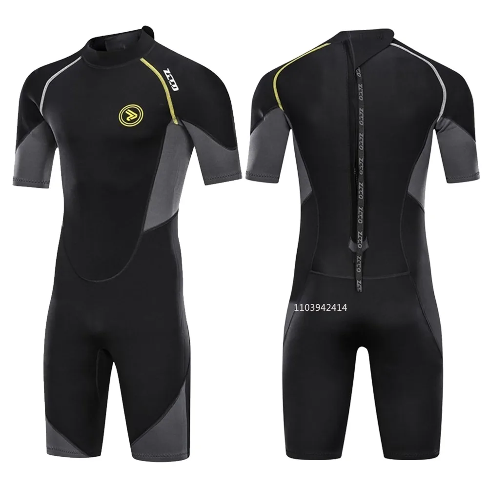 men's-shorty-wetsuits-15mm-premium-neoprene-wetsuit-surf-suits-back-zip-short-sleeve-spearfishing-snorkeling-scuba-diving-suit