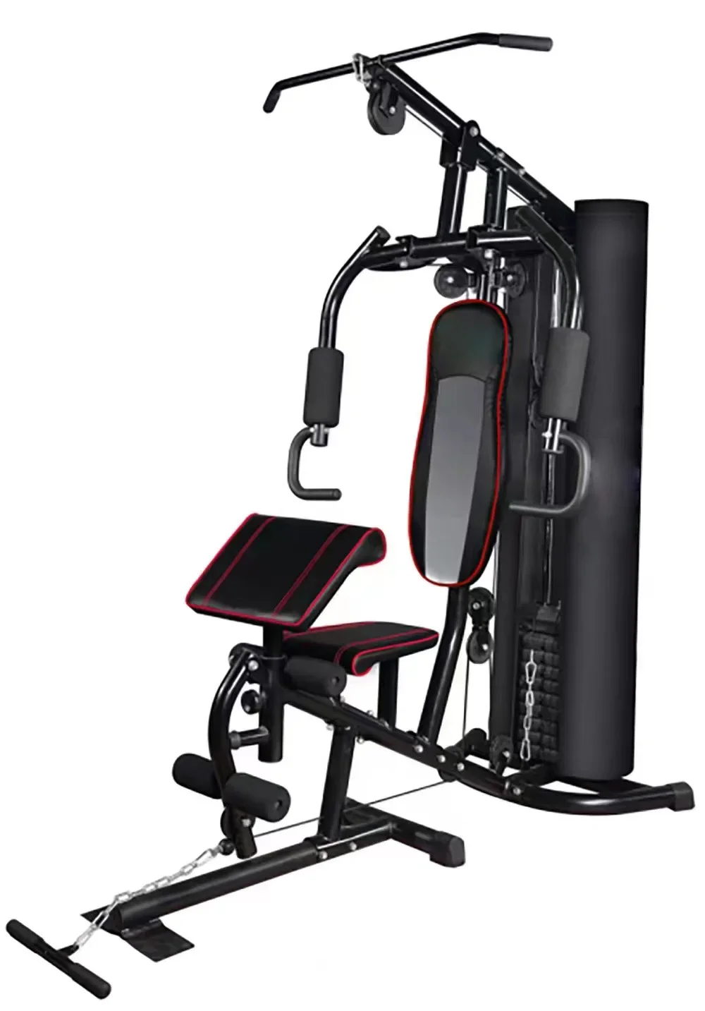 2024 Indoor Mutli Function Station Home Gym Fitness equipment Single station integrated trainer with weight