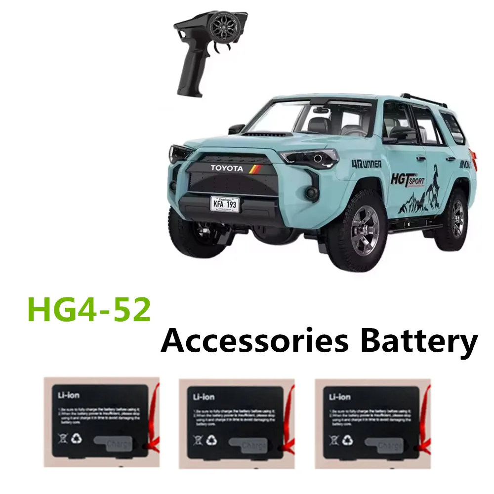 

HG4-52 Battery 7.4v 600mAh Original Parts HG4-52 RC Car Accessories Battery