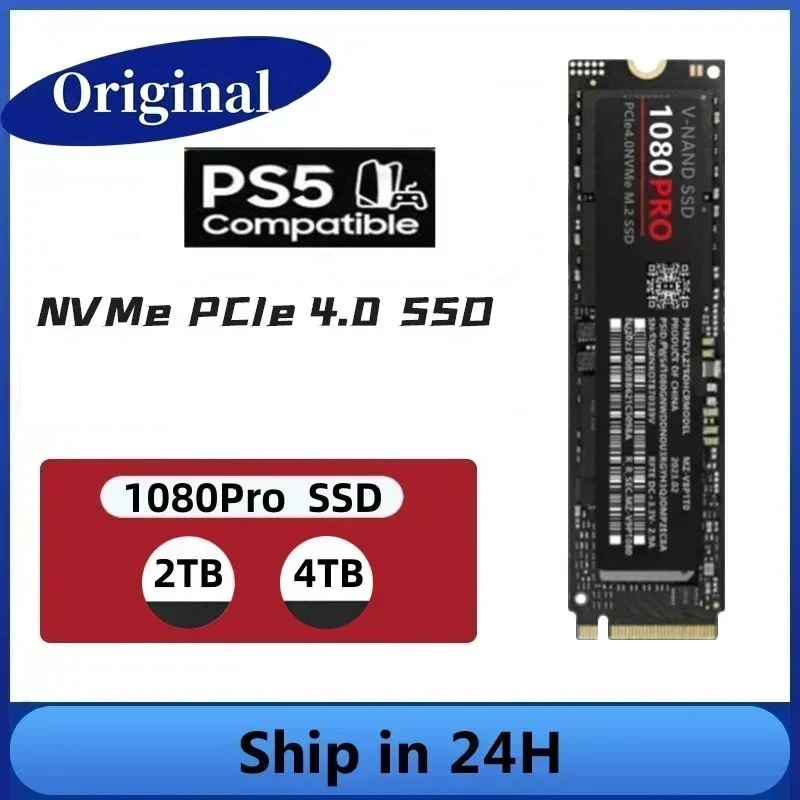 108OPRO PCIe 4.0 NVMe M.2 2280 SSD, 게임 및 생산성 향상을 위한 빠른 데이터 전송, 1TB, 2TB, 4TB 옵션 제공