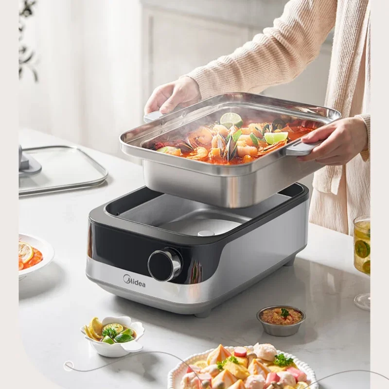 for Cooking 2100W 220V Electric Steamer Multicooker Electric Food Steamers 19L 3layers Stainless Steel No Coating Steamer